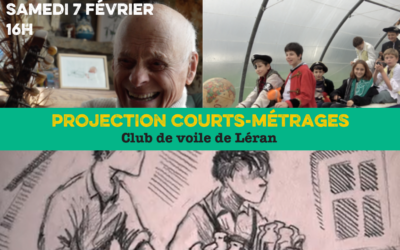 Projection de court métrage à Léran