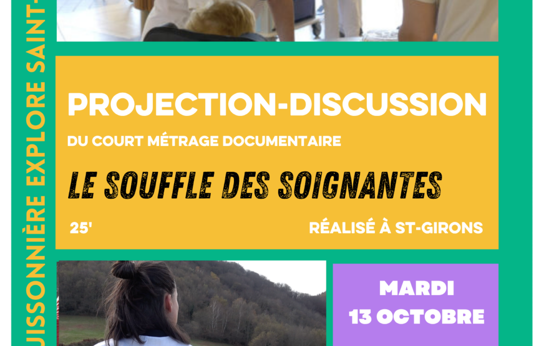 Projection  Le souffle des soignantes 13/10 à Saint-Girons